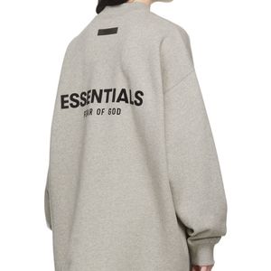 Essentials Fear of God Relaxed Crew Sweatshirt Dark Oatmeal S NWT